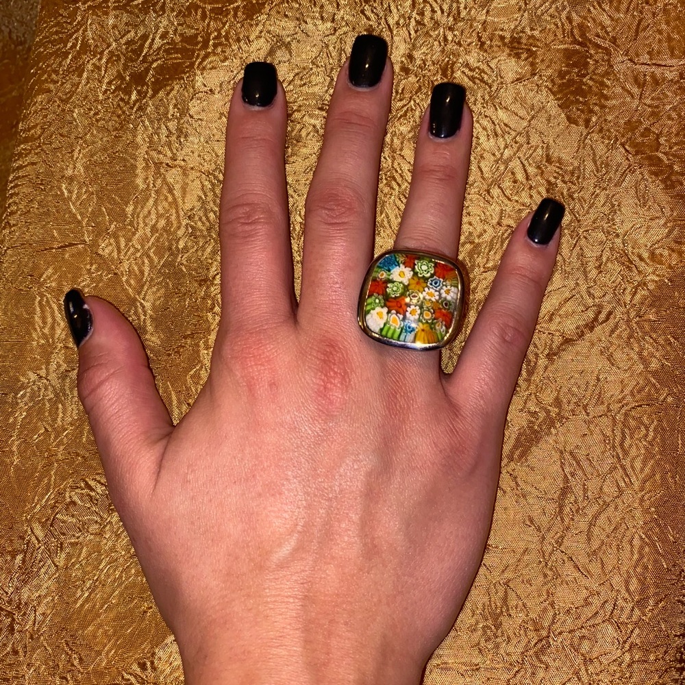 Costume jewelry statement ring